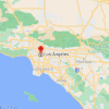 los angeles map