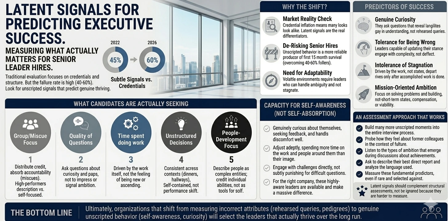 latent executive signals
